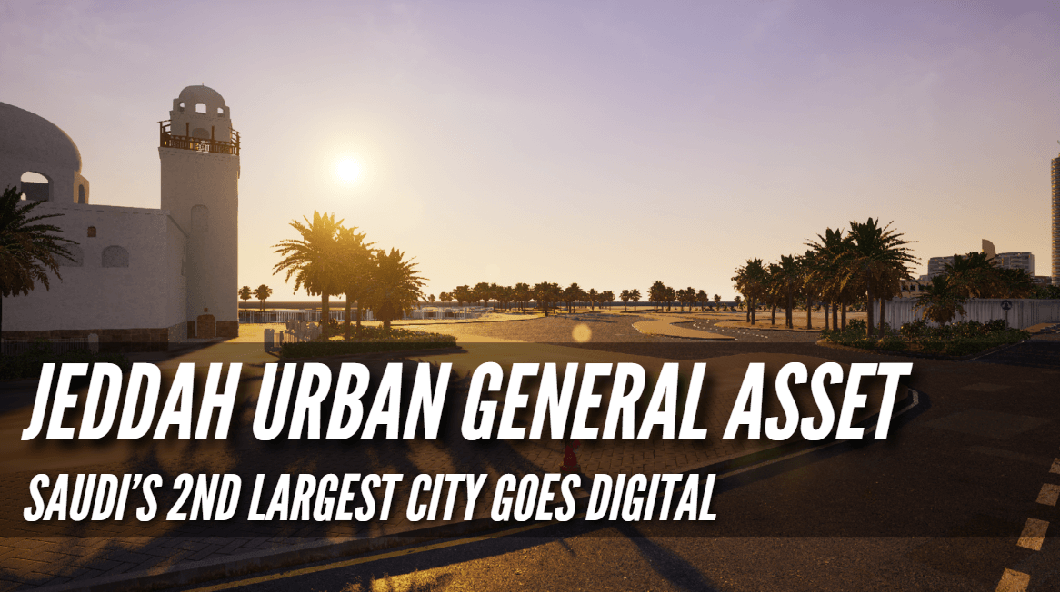 Jeddah Digital Twin Unveiled: Second Release of Urban General Asset